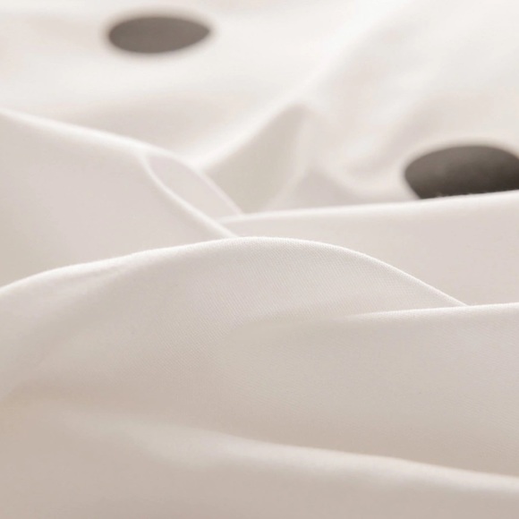 TWIN Pink and White Dotted Duvet and Sheet Set - Picture 5 of 6